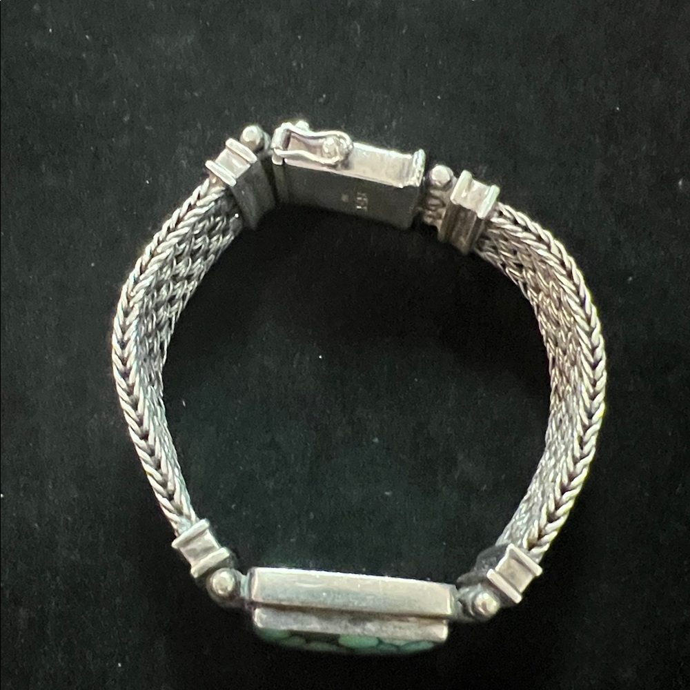 925 STERLING SILVER DESIGNER BRACELET VINTAGE - Picture 4 of 10